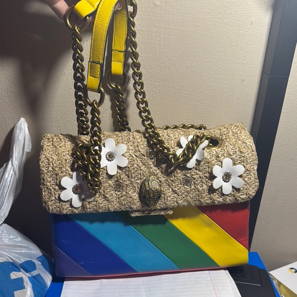 Colorful Striped Women´s Bag